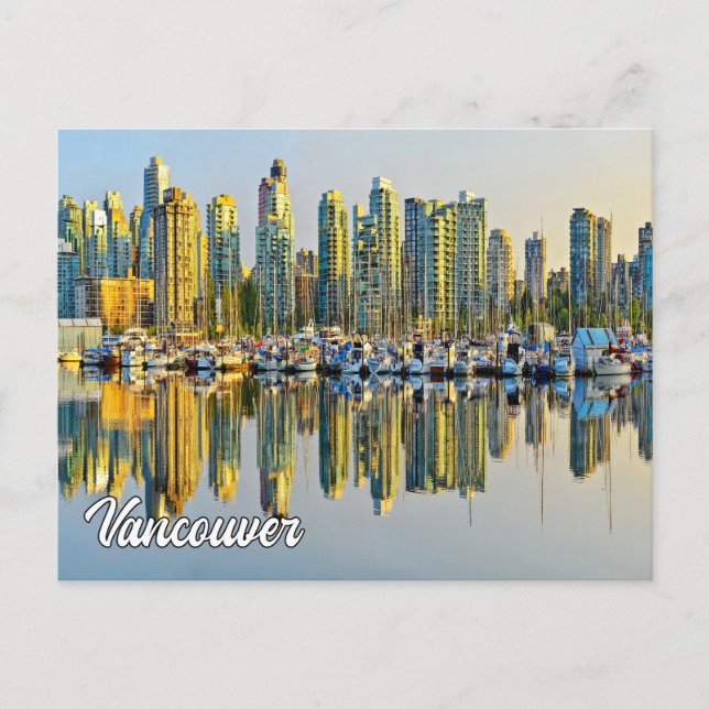 Beautiful Vancouver, British Columbia, Canada Postcard (Front)