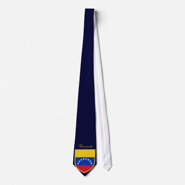 Beautiful Venezuela Flag Tie (Front)