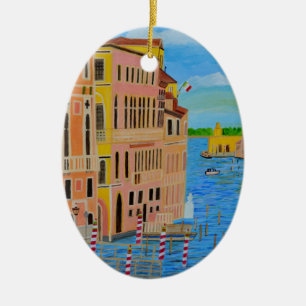 Beautiful Venice 2 Ceramic Tree Decoration