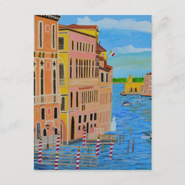 Beautiful Venice 2 Postcard (Front)