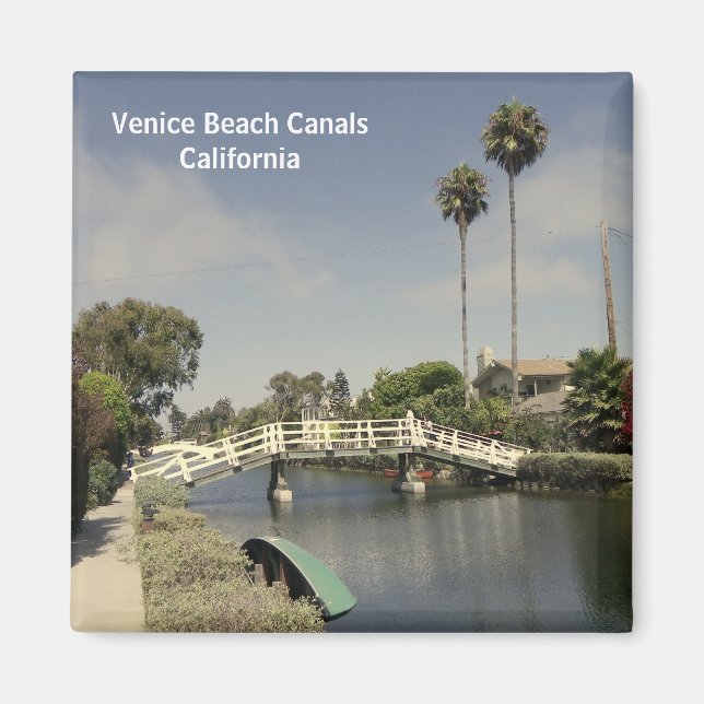 Beautiful Venice Beach Canals Magnet! Magnet (Front)