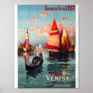 Beautiful Venice Italy Poster