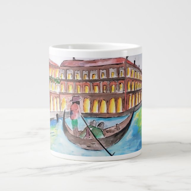 Beautiful venice painting large coffee mug (Front)