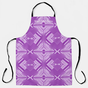 Beautiful Vibes Abstract Chevron Pattern Apron