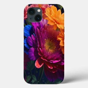 Beautiful Vibrant Flower Mix 2 iPhone 13 Case
