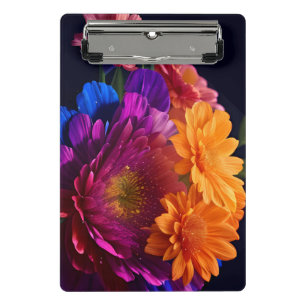 Beautiful Vibrant Flower Mix 2 Mini Clipboard