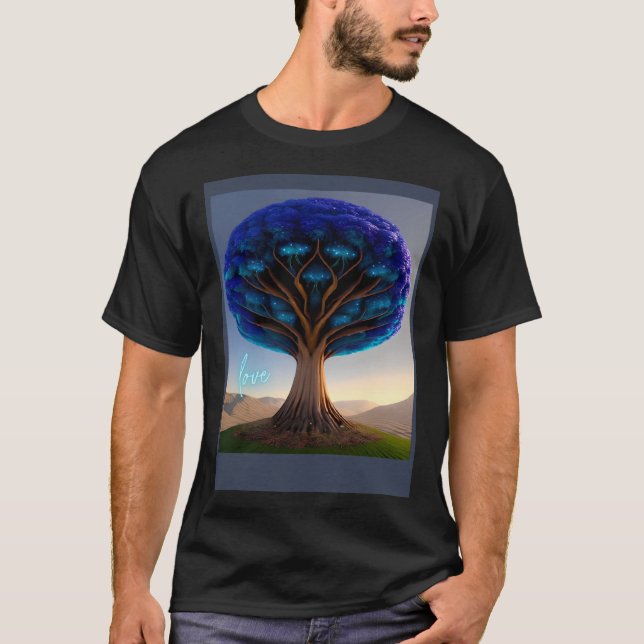 Beautiful Vibrant Tree Nature s Beauty  5 T-Shirt (Front)