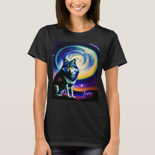Beautiful Vibrant Wolf Nature's Beauty 1 T-Shirt