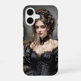 Beautiful victorian dressed girl cover