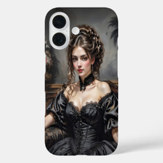 Beautiful victorian dressed girl cover