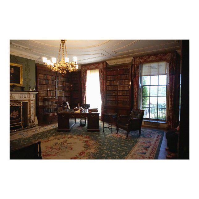 Beautiful Victorian Study Photo Print (Front)