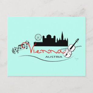 Beautiful Vienna, Austria Postcard