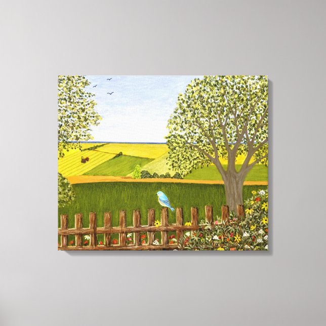 Beautiful View Canvas Print (Front)