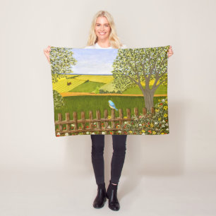 Beautiful View Fleece Blanket