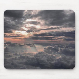 Beautiful View From Above the Clouds Mouse Mat
