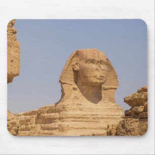 Beautiful View of Ancient Great Sphinx in Egypt Mouse Mat