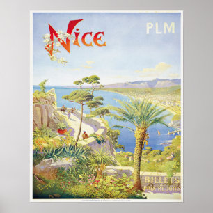 Beautiful View of Nice France Poster