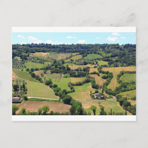 Beautiful view  of Orvieto, Umbria,Italy Postcard