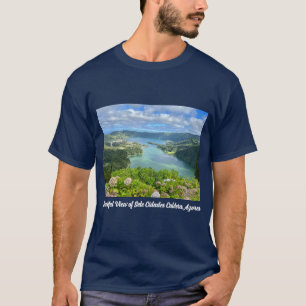 Beautiful View of Sete Cidades Caldera, Azores T-Shirt