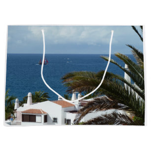 Beautiful view of the sea large gift bag