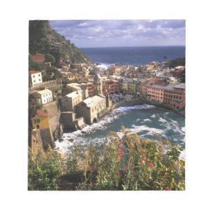 Beautiful Village of Vernazza in the Cinque Notepad