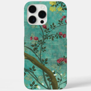 Beautiful vintage antique blossom tree butterflies iPhone 16 pro max case