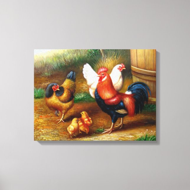 beautiful vintage canvas painting  20 (Front)