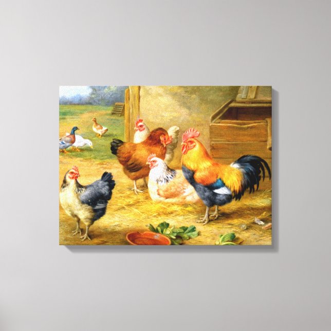 beautiful vintage canvas painting  21 print (Front)