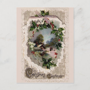 Beautiful vintage Christmas card