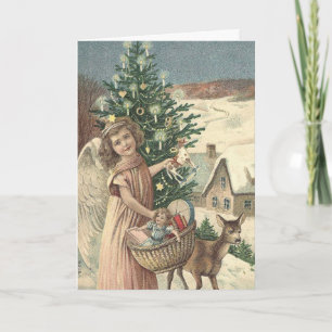 Beautiful Vintage Christmas Card