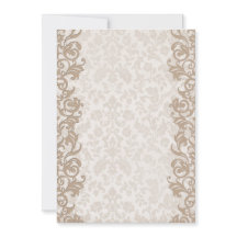 Beautiful vintage design, notecard, or invitation.