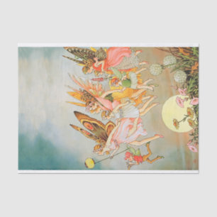 Beautiful Vintage Fairies Fairy Fantasy Magical Tissue Paper