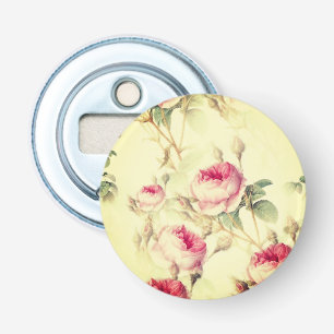 Beautiful Vintage Floral Bottle Opener