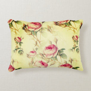 Beautiful Vintage Floral Decorative Cushion