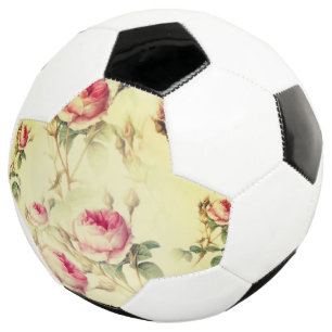 Beautiful Vintage Floral Football