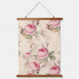 Beautiful Vintage Floral Hanging Tapestry