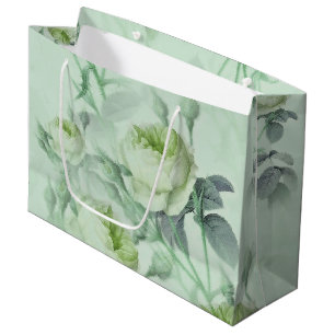 Beautiful Vintage Floral Large Gift Bag