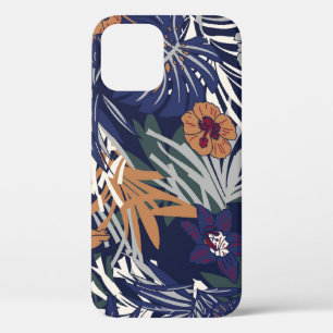 Beautiful vintage Floral pattern in the many kind iPhone 12 Case