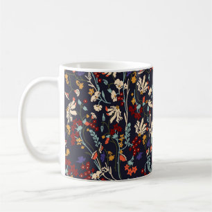 Beautiful vintage Floral pattern in the many kind Coffee Mug