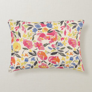Beautiful vintage Floral pattern in the many kind  Decorative Cushion