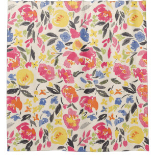 Beautiful vintage Floral pattern in the many kind  Shower Curtain