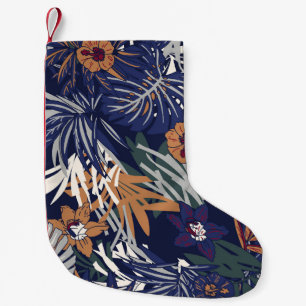 Beautiful vintage Floral pattern in the many kind Small Christmas Stocking