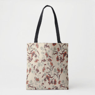 Beautiful vintage Floral pattern in the many kind Tote Bag