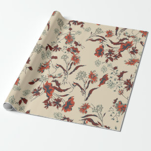 Beautiful vintage Floral pattern in the many kind Wrapping Paper