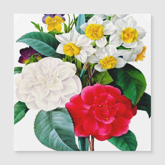 Beautiful vintage flowers (Front)