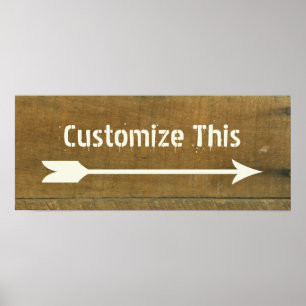 Beautiful Vintage Inspired Old Wooden Sign