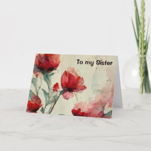 Beautiful, vintage looking birthday card