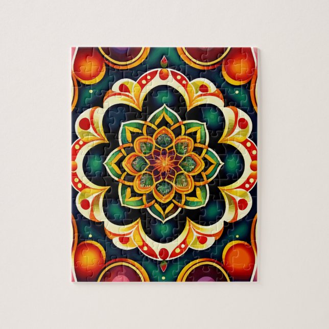 Beautiful Vintage Mandala Jigsaw Puzzle (Vertical)