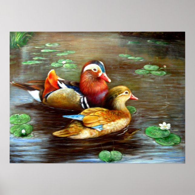 beautiful vintage poster painting  18 (Front)