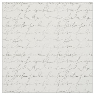 Beautiful Vintage Script Fabric